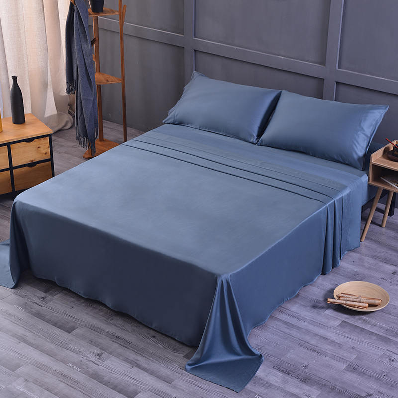 Super Soft At Breathable Bamboo Bed Sheet Set Ng Apat